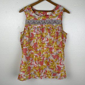 Meadow Rue Floral Light Tank